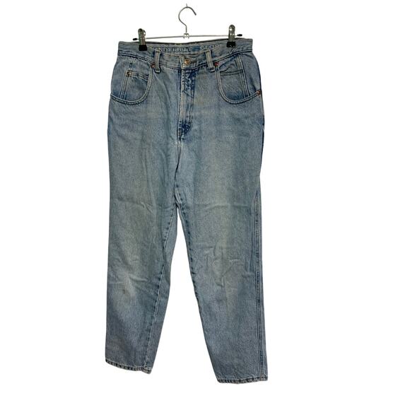 Gloria Vanderbilt Vintage Women’s Light Wash Denim Mom Jeans Size 10 Petite - Picture 1 of 7